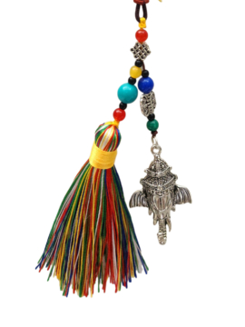 Ganesh Metal Amulet for Ritual Blessings