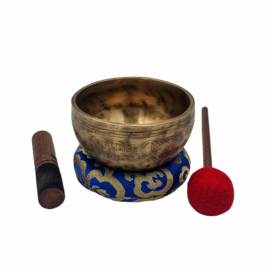 Cuenco Cantor Jhumka Bati - Siete Metales de Bronce