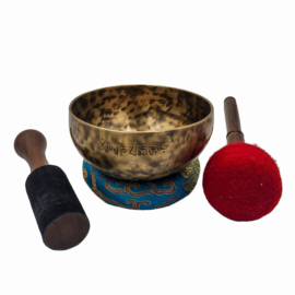 Seven Bronze Full Moon Bowl for Meditation