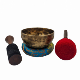 Seven Bronze Full Moon Bowl from Nepal