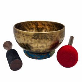 Seven Bronze Full Moon Bowl for Meditation
