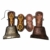 Campana y dorje de bronce y cobre