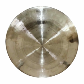 Gong de bronce tibetano hecho a mano - 40 cm, tonos resonantes profundos para la sanación