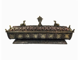 Horno de Incienso Tibetano de Latón para la Oración