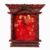 Reloj de pared de madera Newari - Diseño Vajrayana