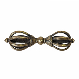 Dorje Vajra de Bronce Brillante Objeto Ritual