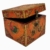 Tibetan Wooden Box with Endless Knot Design