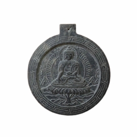 Estatua de Buda Shakyamuni en pizarra de piedra