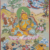 Traditional Yellow Jambhala Thangka Painting