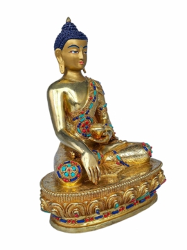 Copper Shakyamuni Buddha Traditional Statue