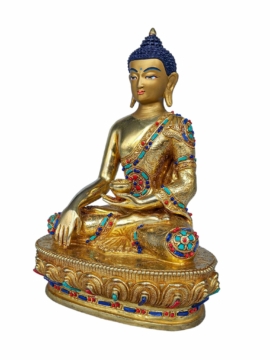 Copper Shakyamuni Buddha Traditional Statue