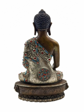 Copper Gautam Buddha Handmade Statue