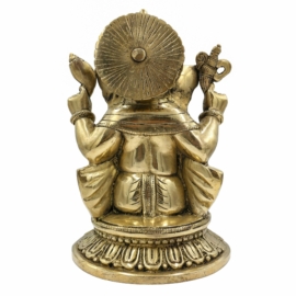 Handmade Ganesh brass statue