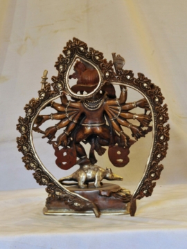 Ganapati copper statue