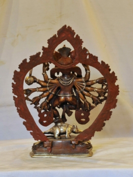 Ganapati copper statue