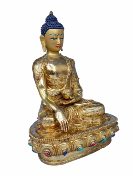 Shakyamuni Buddha Tibetan Copper Statue