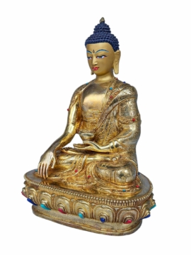 Shakyamuni Buddha Tibetan Copper Statue