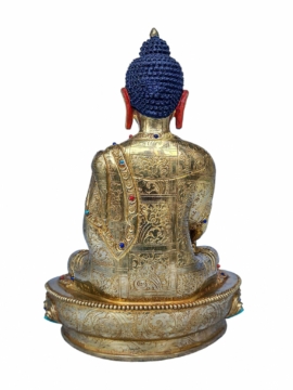 Shakyamuni Buddha Tibetan Copper Statue