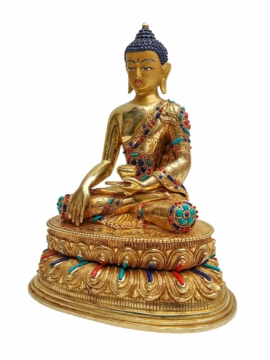 Shakyamuni Buddha Ritual Copper Statue