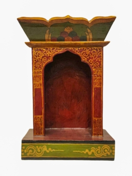 Tibetan Wooden Ritual Altar for Meditation