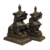 Wooden Temple Lion Set for Protection
