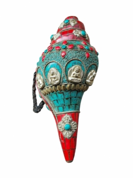 Concha con diseño de los Pancha Budas
