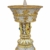 Rechargeable Butter Lamp in Mix Metal