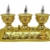 Musical Electric Butter Lamp in Mixed Metal