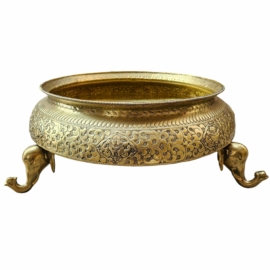 Jarrón de Flores de Bronce - Artesanía Tibetana