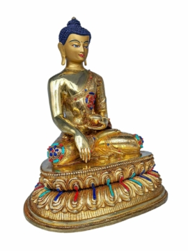 Copper Shakyamuni Buddha Handmade Statue