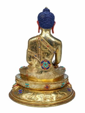 Copper Shakyamuni Buddha Handmade Statue