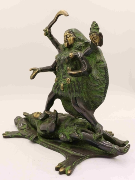 Empowering Bronze Kali Statue &ndash; A Symbol of Divine Feminine Strength