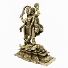 Brass Kali Statue &ndash; Empowering Transformation & Protection