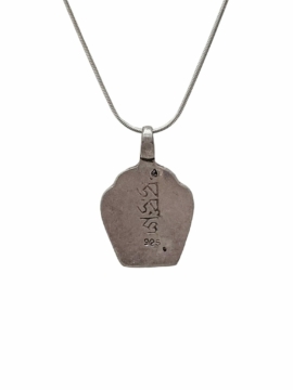 Pendentif en argent du Kalachakra pour la connexion spirituelle
