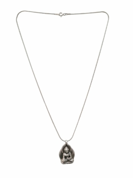 Pendentif en argent de Shakyamuni Bouddha