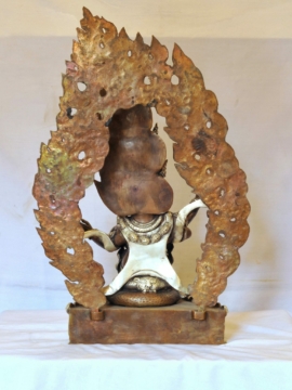 Copper Rahula Statue &ndash; Symbol of Truth and Protection