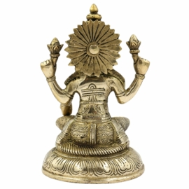 Statue en laiton de Lakshmi – Symbole de prospérité