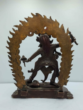 Copper Ekajata Statue &ndash; Emblem of Unity in Vajrayana Buddhism