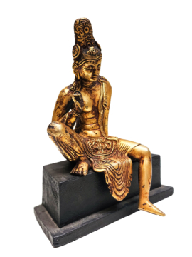 Statue de Bodhisattva en cuivre – Essence de la compassion et de la sagesse
