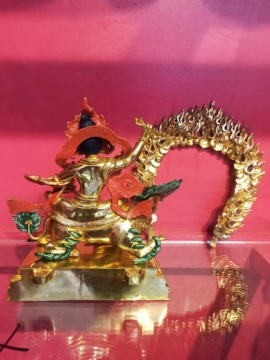 Statue en cuivre de la Divine Tseringma – Déesse de la Longévité