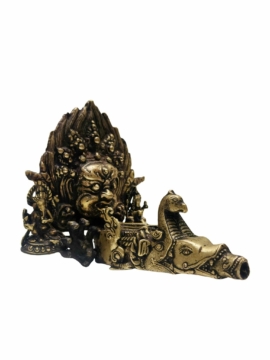 Robinet en cuivre antique de Mahakala Bhairava
