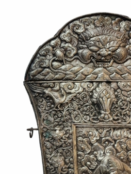 Copper Yellow Jambhala Kubera Wall Hanging