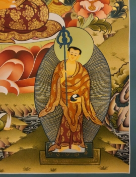 Tibetan Thangka of Shakyamuni Buddha