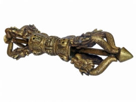 Brass Dorje Vajra Buddhist Ritual Symbol
