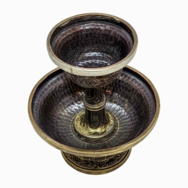 Copper Serkyem Offering &ndash; Traditional Buddhist Vessel