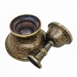Copper Serkyem Offering &ndash; Traditional Buddhist Vessel