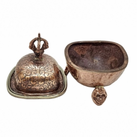 Kapala en Cuivre – Outil Rituel Fait Main