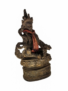 Copper Yellow Jambhala Statue for Abundance