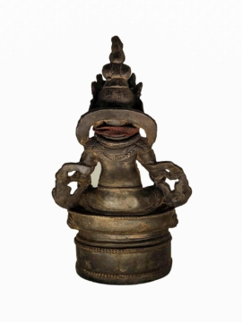 Copper Yellow Jambhala Statue for Abundance