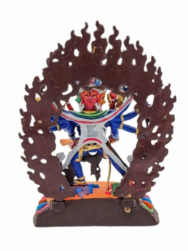 Chakrasamvara Copper Buddhist Statue &ndash; Embrace Wisdom and Compassion